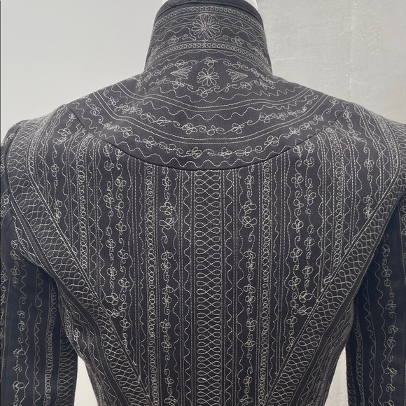 Black Embroidered Jacket - Picture 4 of 4